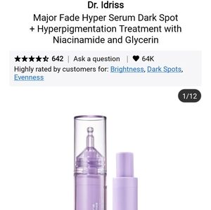 NIB DR.IDRISS MAJOR FADE HYPER DARK SPOT BRIGHTENING SERUM